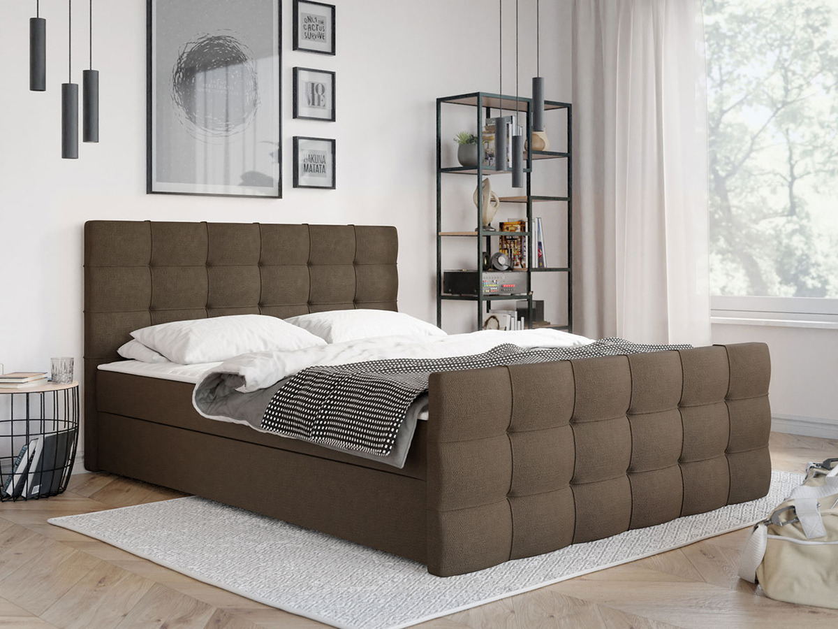 Boxspring postelja Memphis 100 (Rico 03)