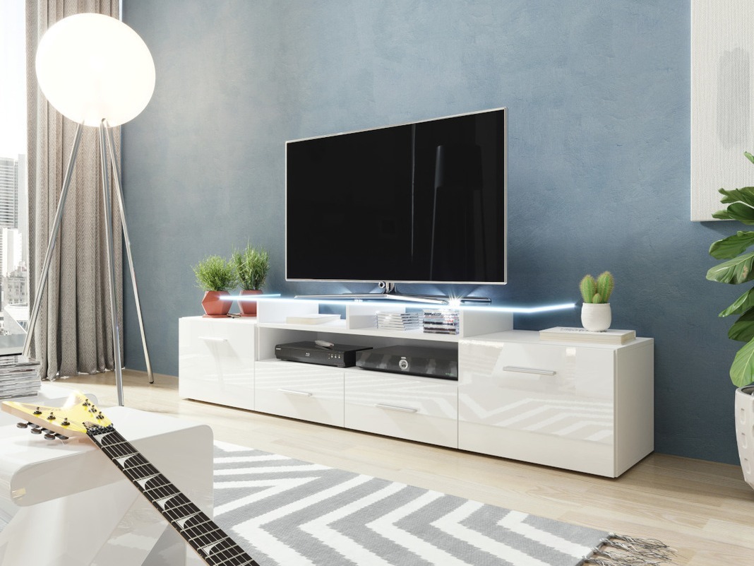 TV-omarica Charlotte 117 (Bela + Sijaj bela)