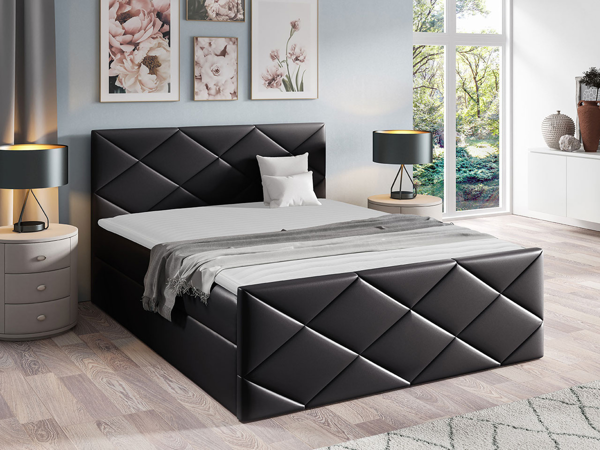 Boxspring postelja Mons (Soft 011)