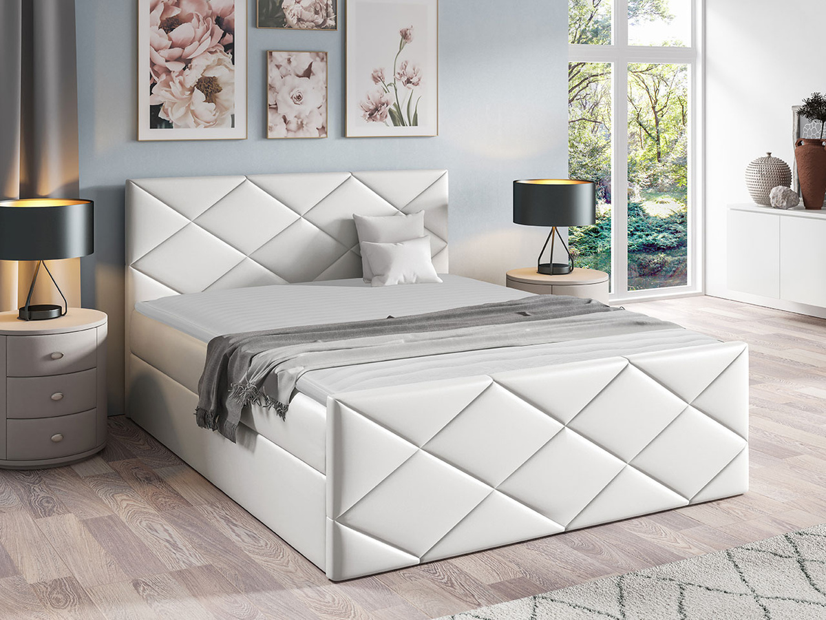Boxspring postelja Mons (Soft 017)
