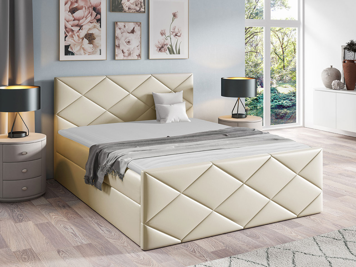 Boxspring postelja Mons (Soft 033)