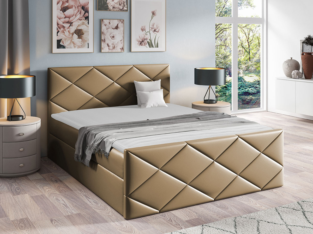 Boxspring postelja Mons (Mehka 034)