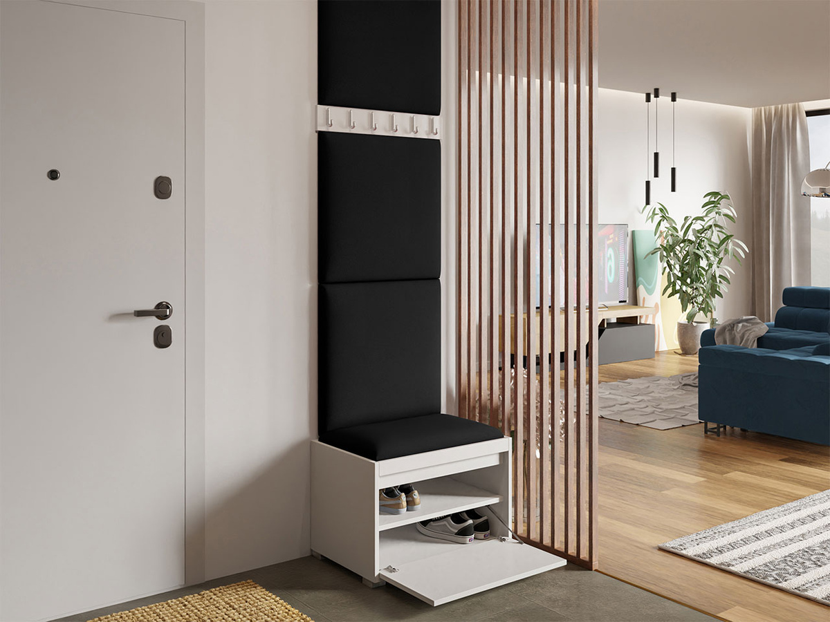 Komplet za predsobo Comfivo Pinus IX (Bela + Manila 18)