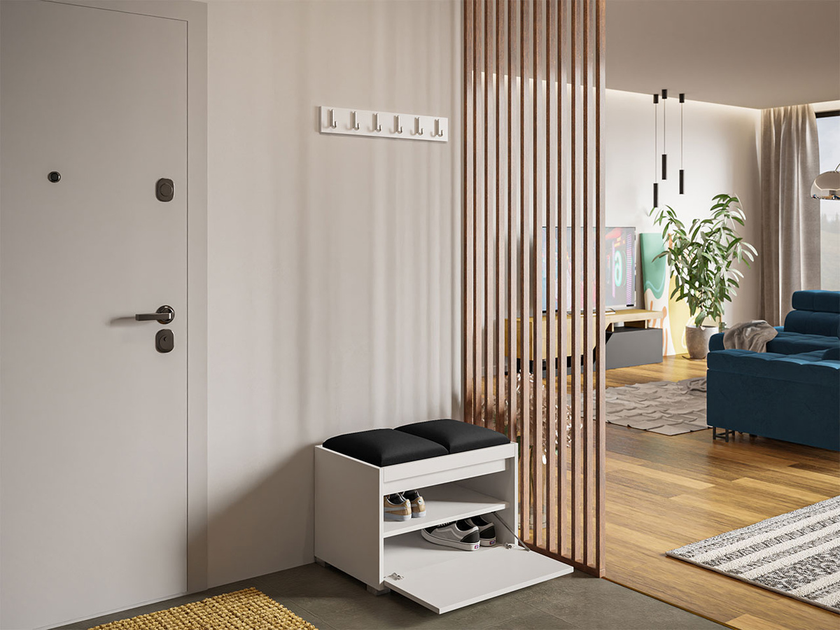 Komplet za predsobo Comfivo Pinus VI (Bela + Manila 18)