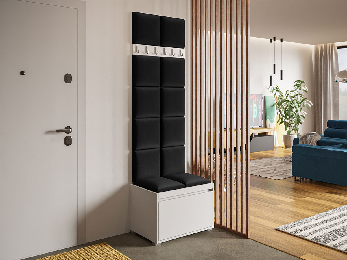 Komplet za predsobo Comfivo Pinus VII (Bela + Manila 18)