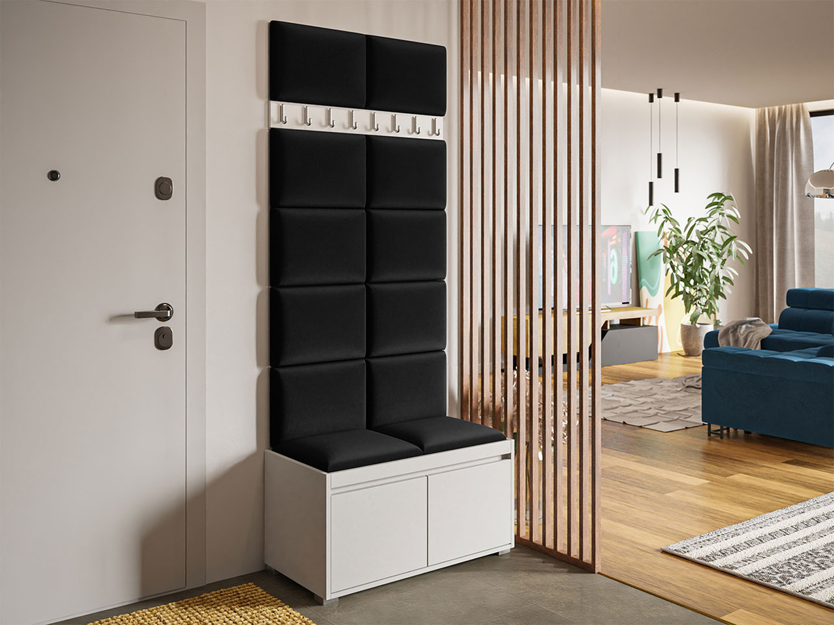 Komplet za predsobo Comfivo Pinus IV (Bela + Manila 18)