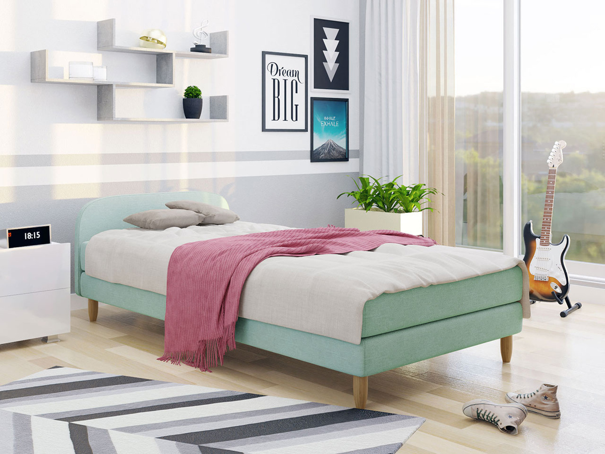 Boxspring postelja Memphis 127 (Rico 18)