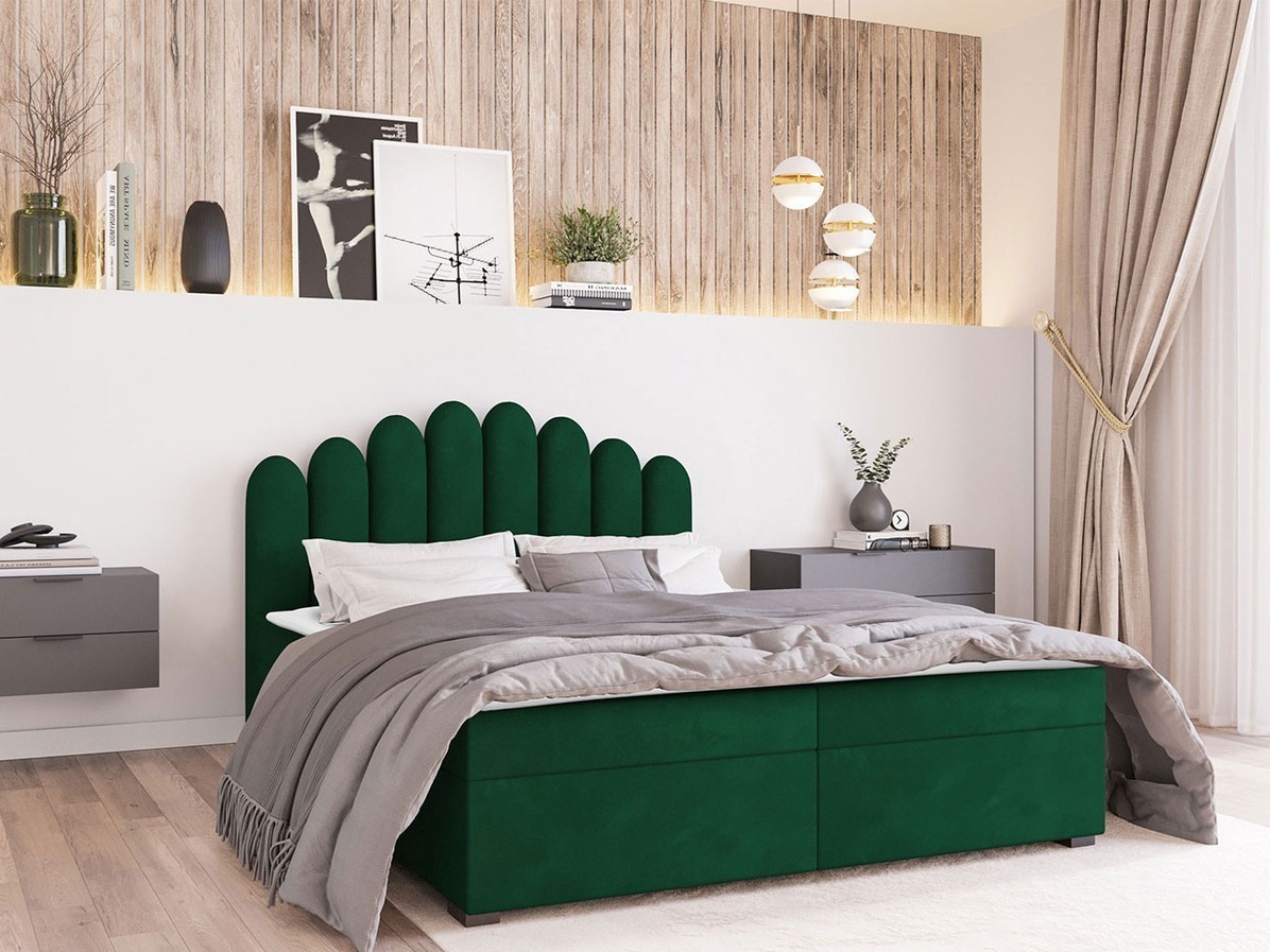 Boxspring postelja Stamford 100 (Manila 35)