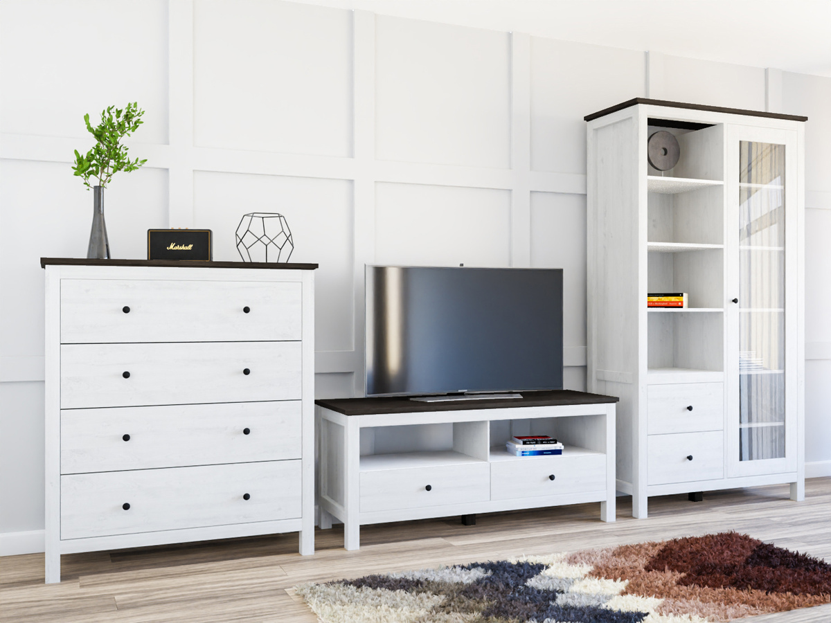 Dnevni prostor Sordoro 125 (Svetel sibirski macesen + Larico bor)