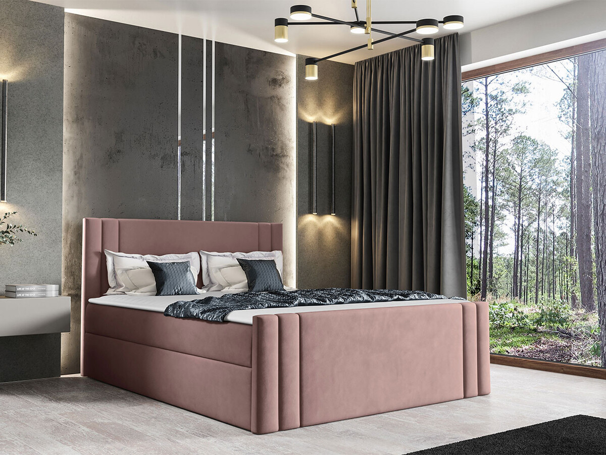 Boxspring postelja Mel (Amor Velvet 4308)