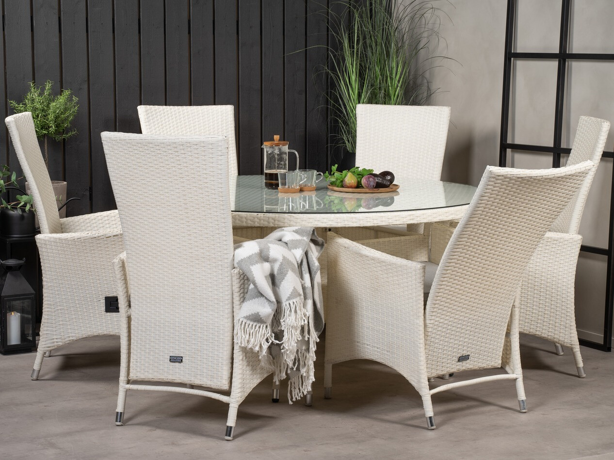 Komplet mize in stolov Dallas 616