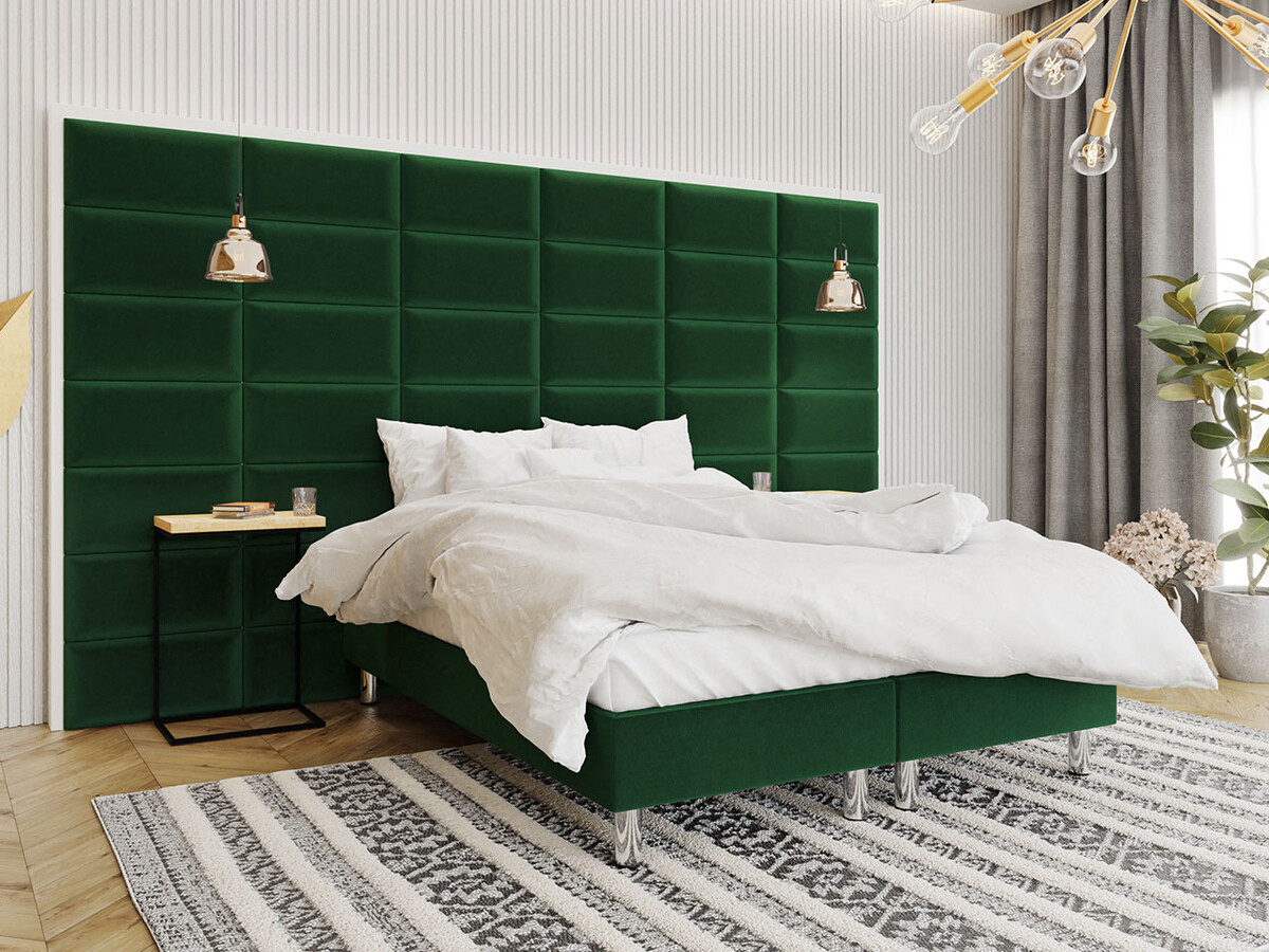 Boxspring postelja Logan 101 (Manila 35)