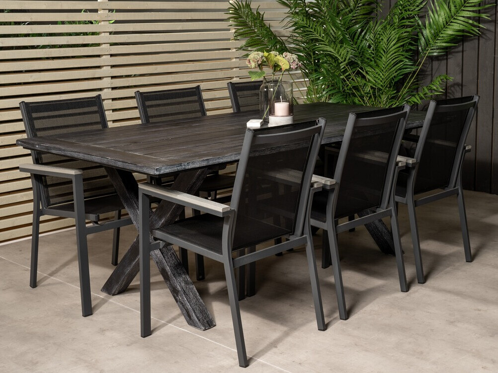 Komplet mize in stolov Dallas 2303