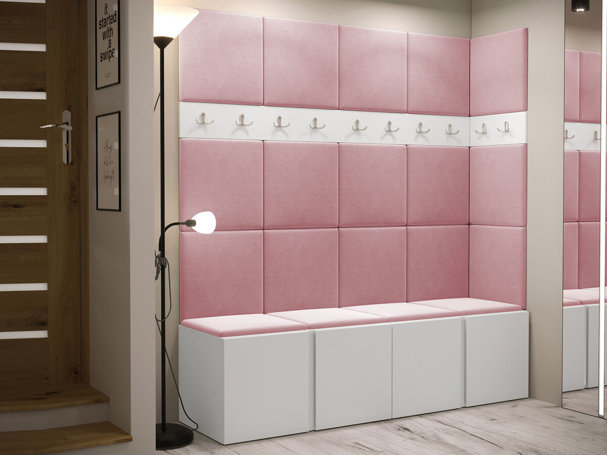 Komplet za predsobo Hartford 265 (Bela)