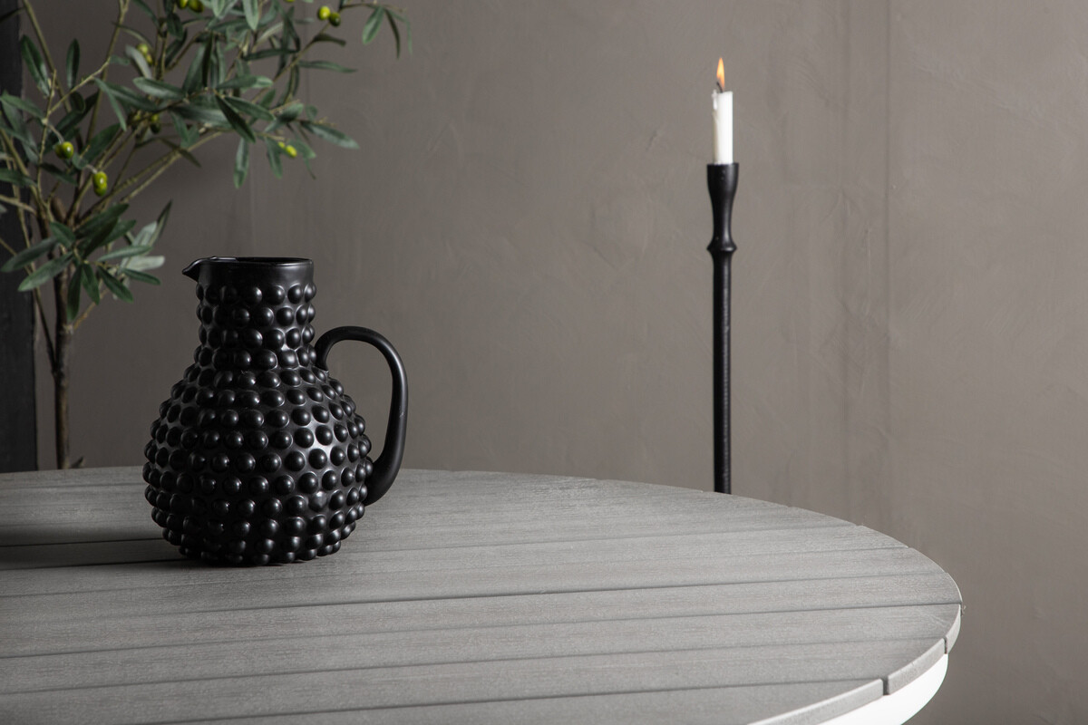 Vrtna miza Dallas 2467 (Siva + Bela)