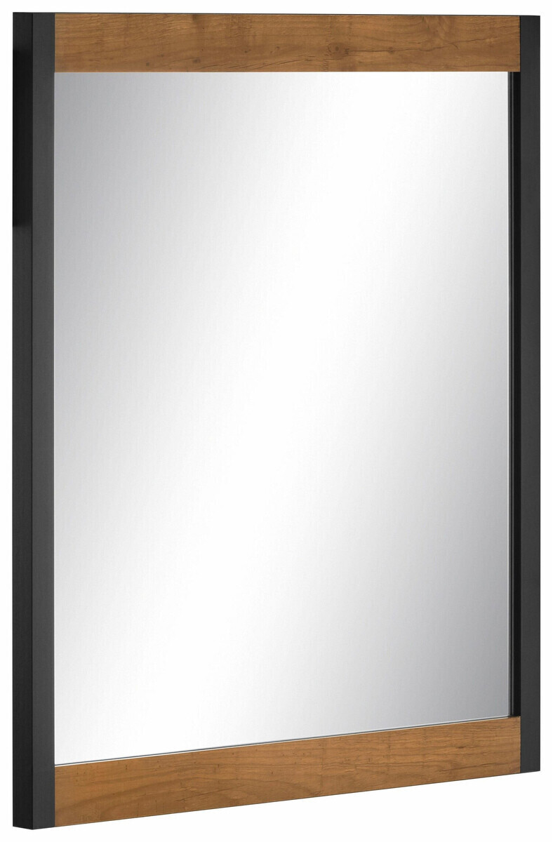 Kopalniški komplet Larnovo 117 (Temen hrast + Črna)