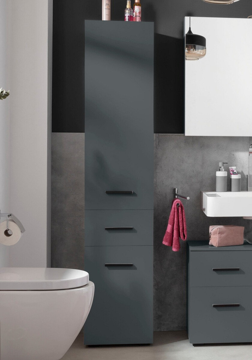 Prostostoječa Kopalniška omarica Larlori 103 (Antracit)