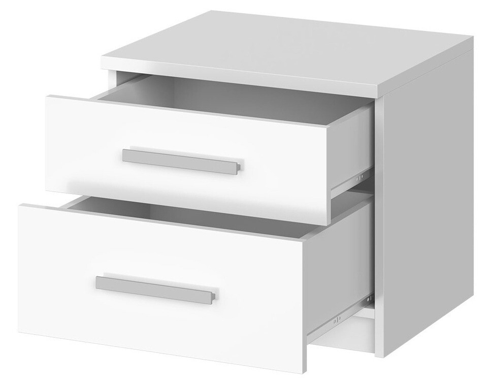 Komplet pohištva za spalnico Catromi 122 (Bela + Soft Pik 011)