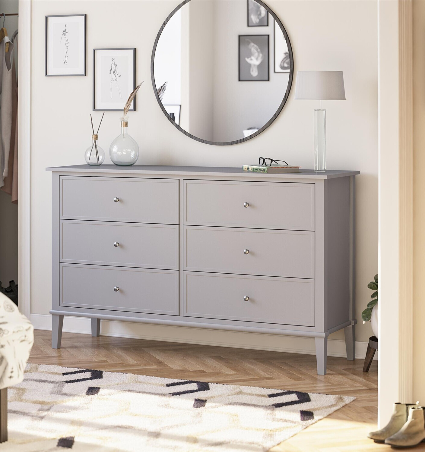 Komoda Sonfivo 106 (Siva)