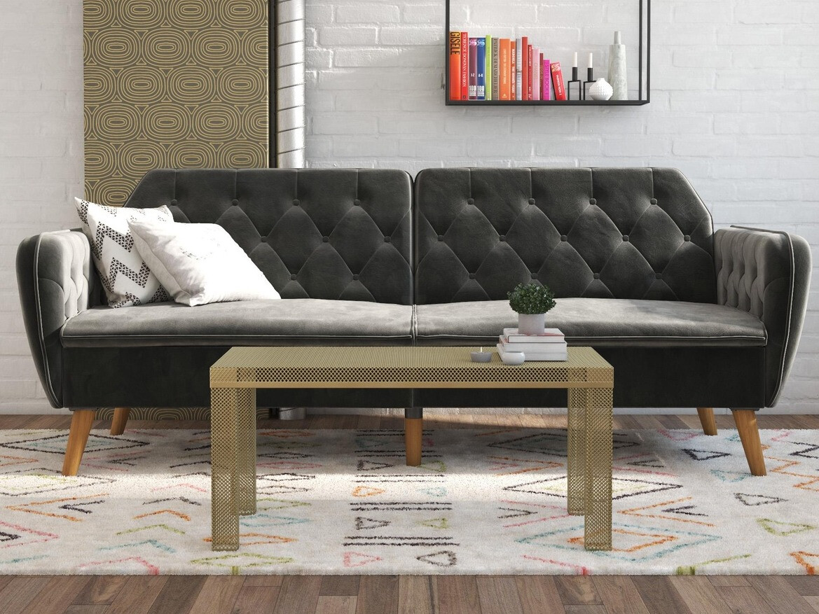 Raztegljiv kavč Novogratz 106 (Siva)