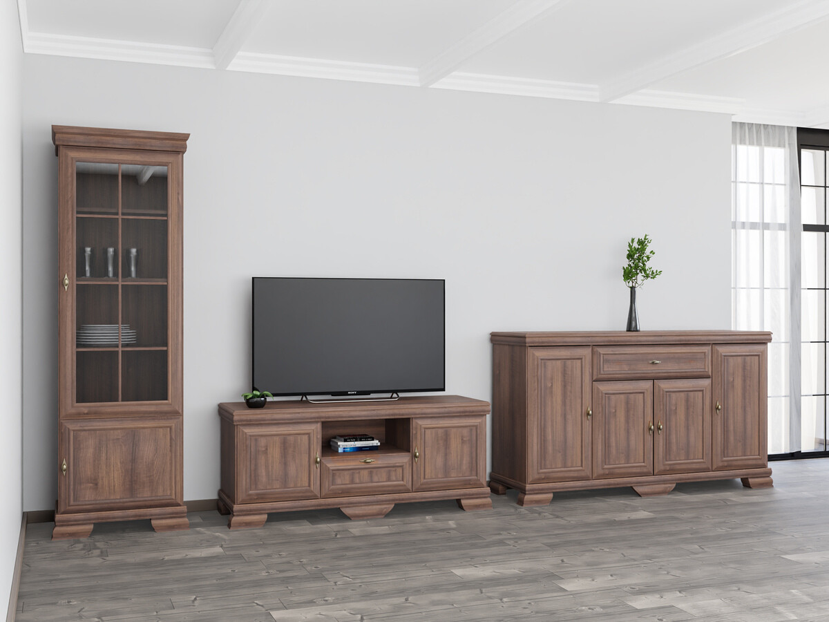 Komplet za dnevno sobo Salmeru 108 (Samoa King Oreh)