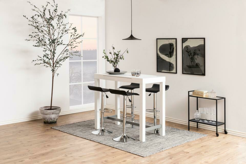 Stranska mizica Norsica 550 (Črna)