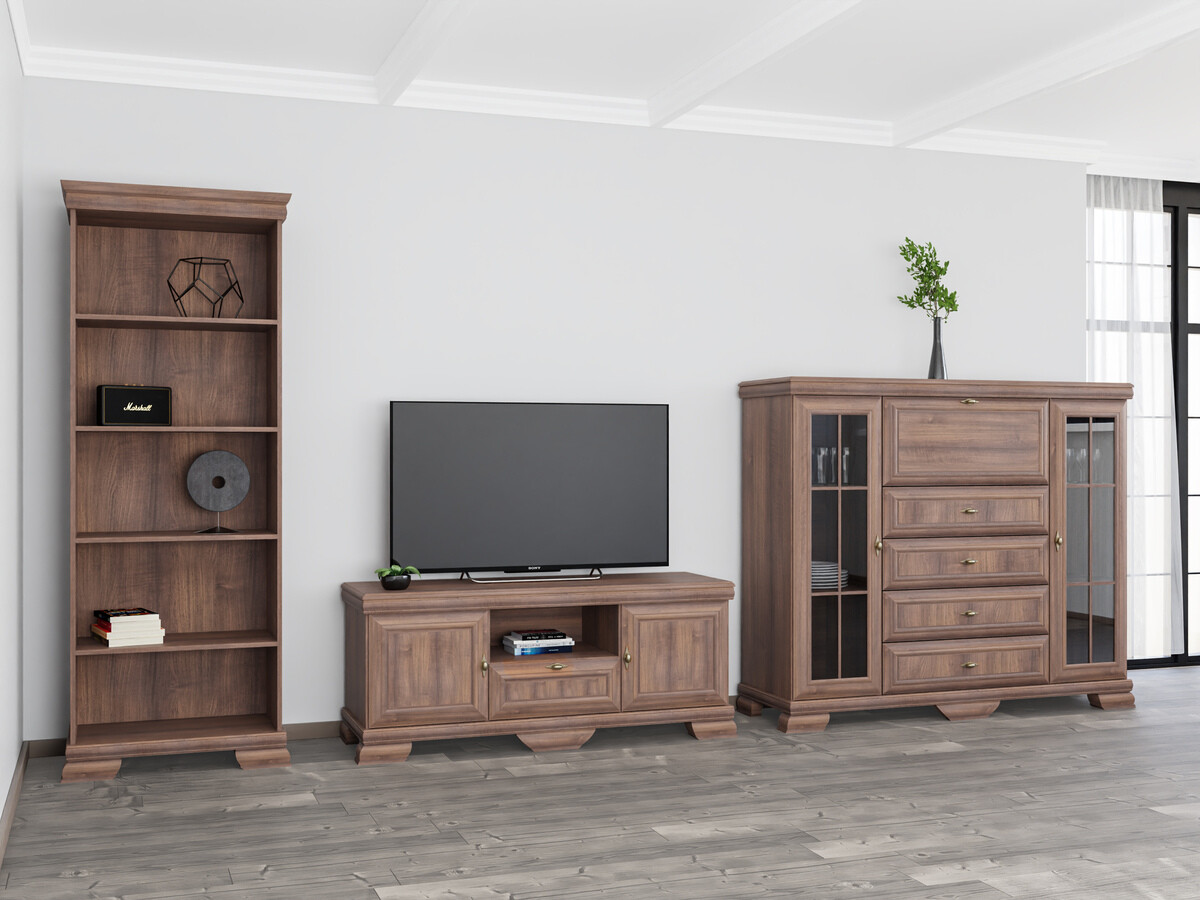 Komplet za dnevno sobo Salmeru 109 (Samoa King Oreh)