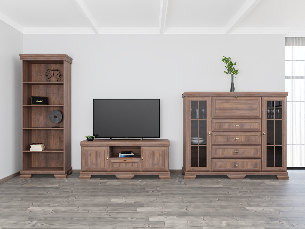 Komplet za dnevno sobo Salmeru 109 (Samoa King Oreh)