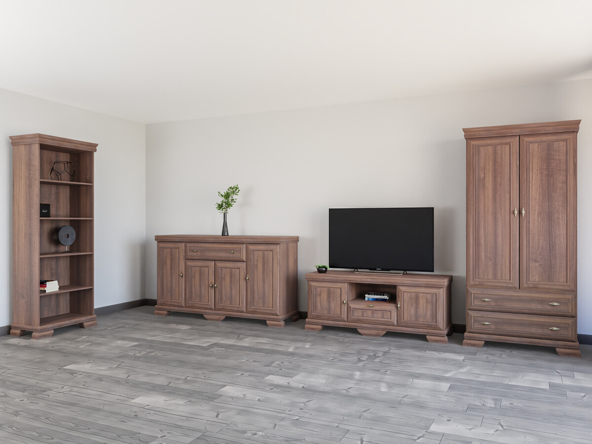 Komplet za dnevno sobo Salmeru 111 (Samoa King Oreh)