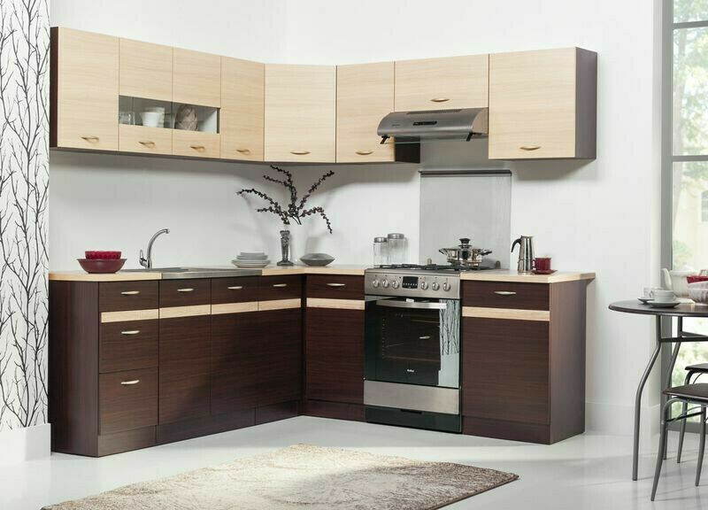 Modularna omarica s predali Eli Dark 102