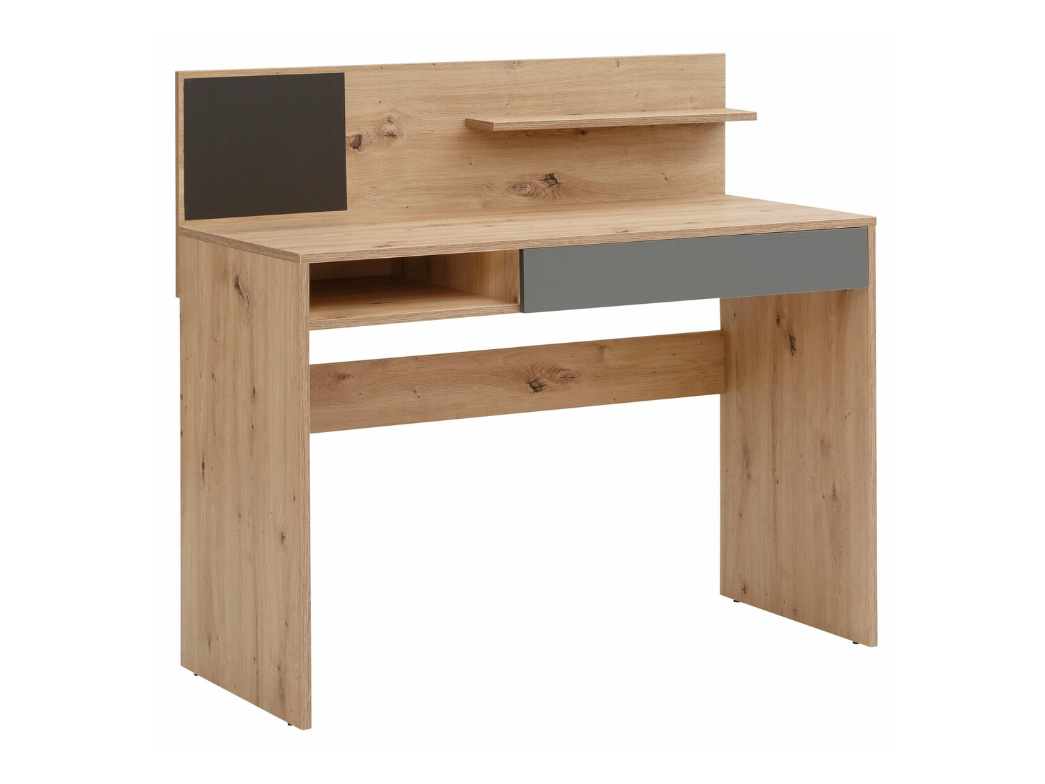 Pisalna miza Denton 301 (Antracit + Hrast)