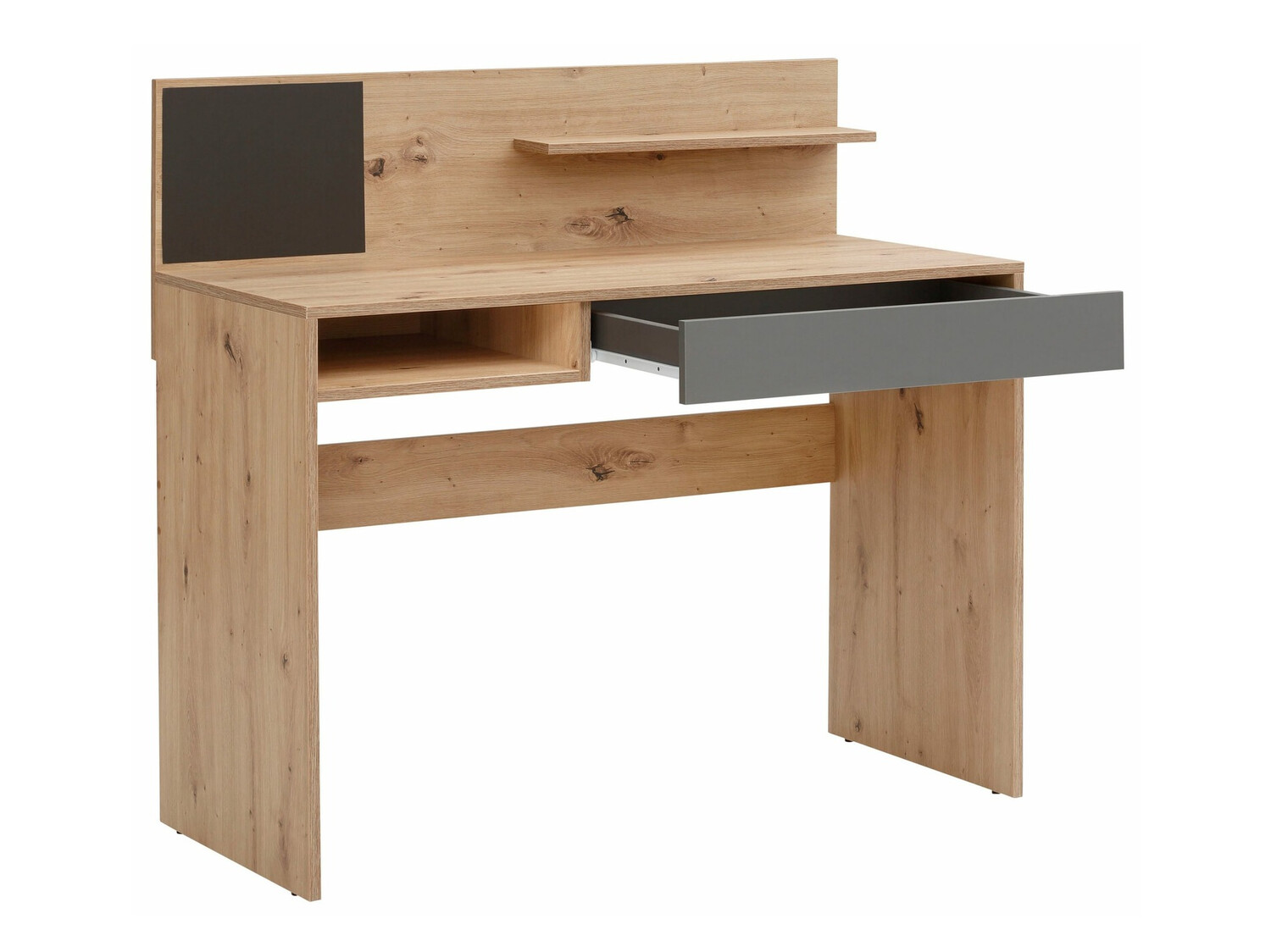 Pisalna miza Denton 301 (Antracit + Hrast)