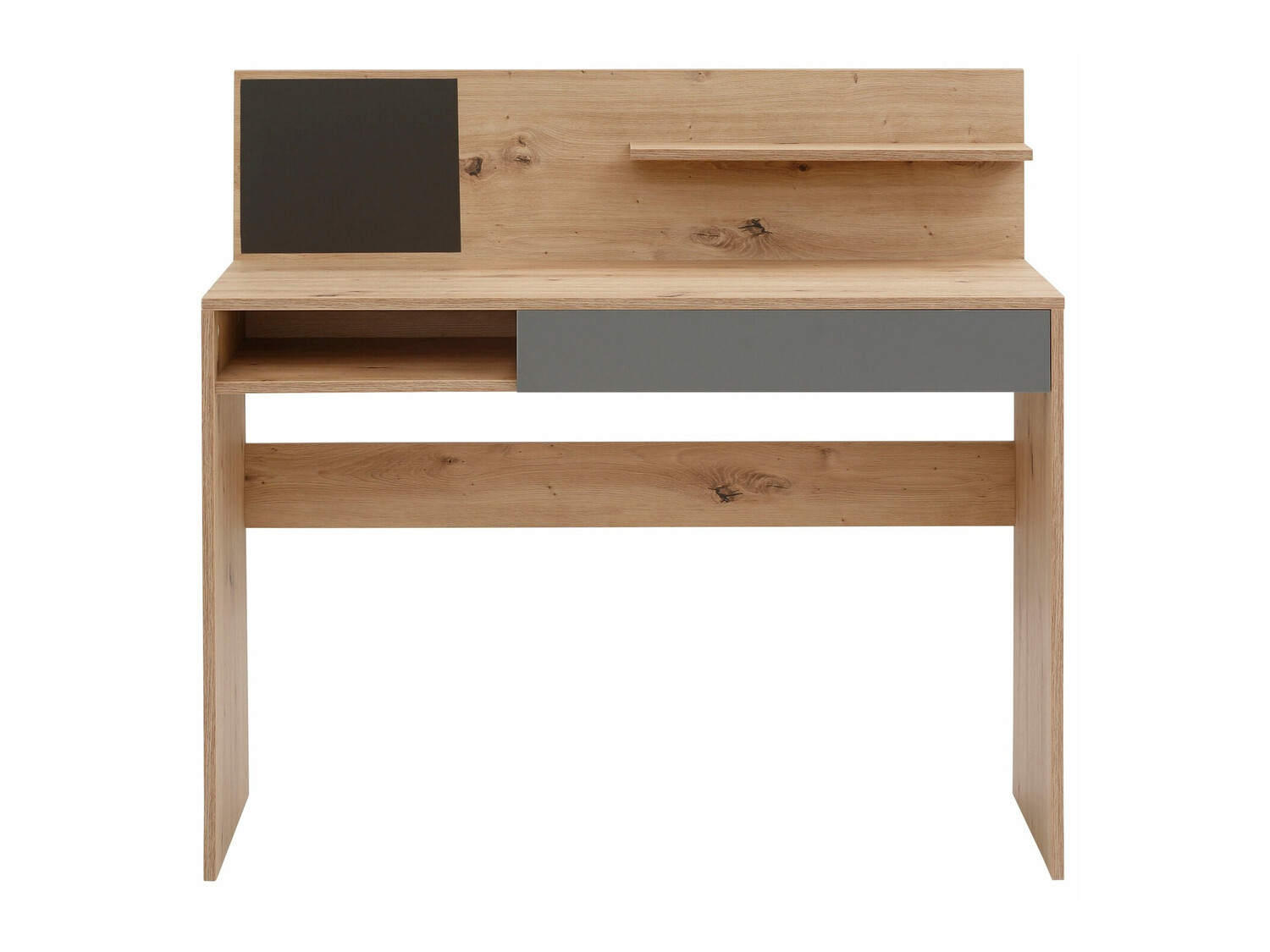 Pisalna miza Denton 301 (Antracit + Hrast)