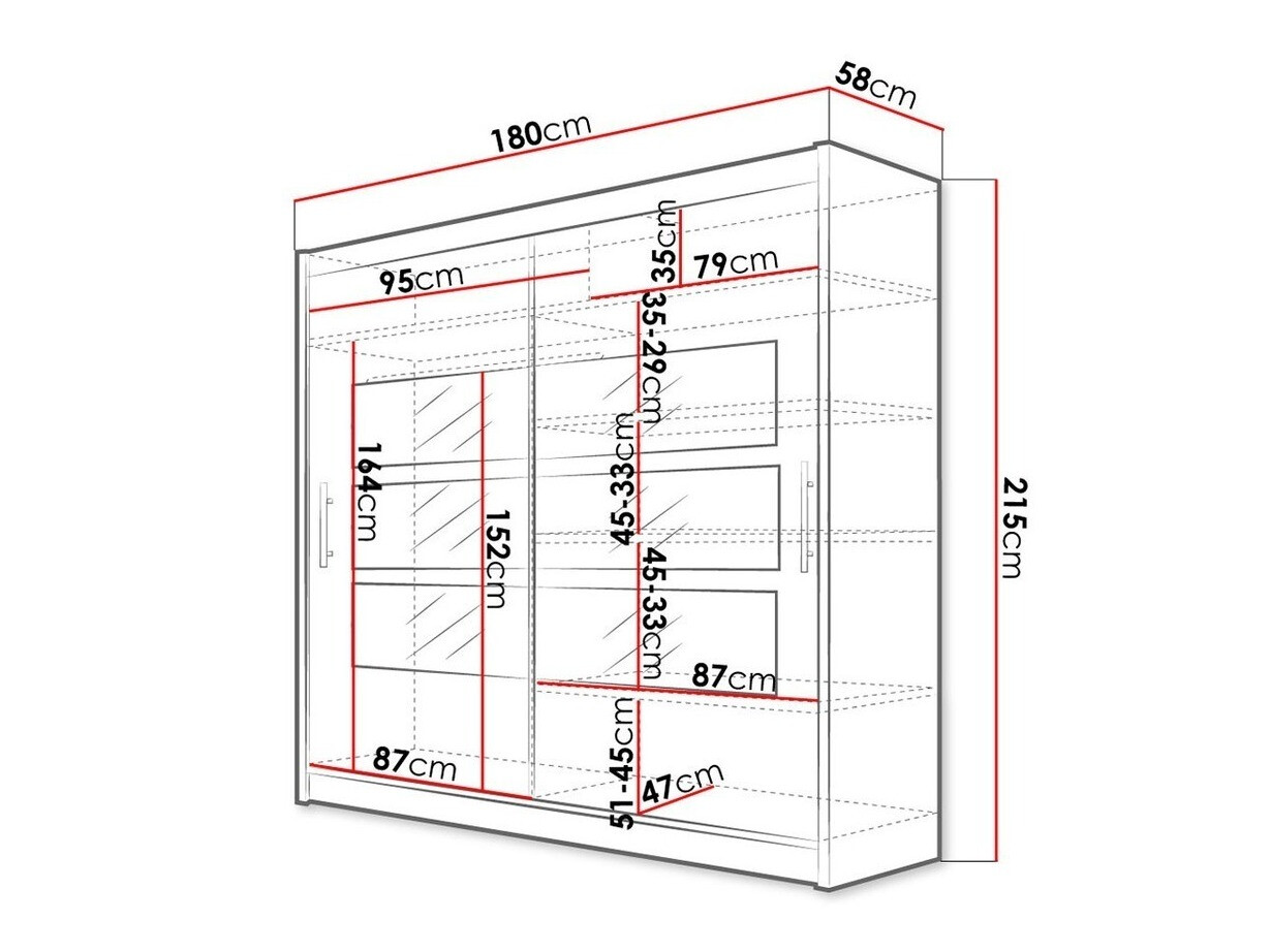 Garderobna omara Closico 101 (Sonoma hrast)