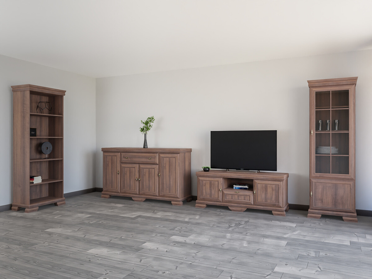 Komplet za dnevno sobo Salmeru 113 (Samoa King Oreh)