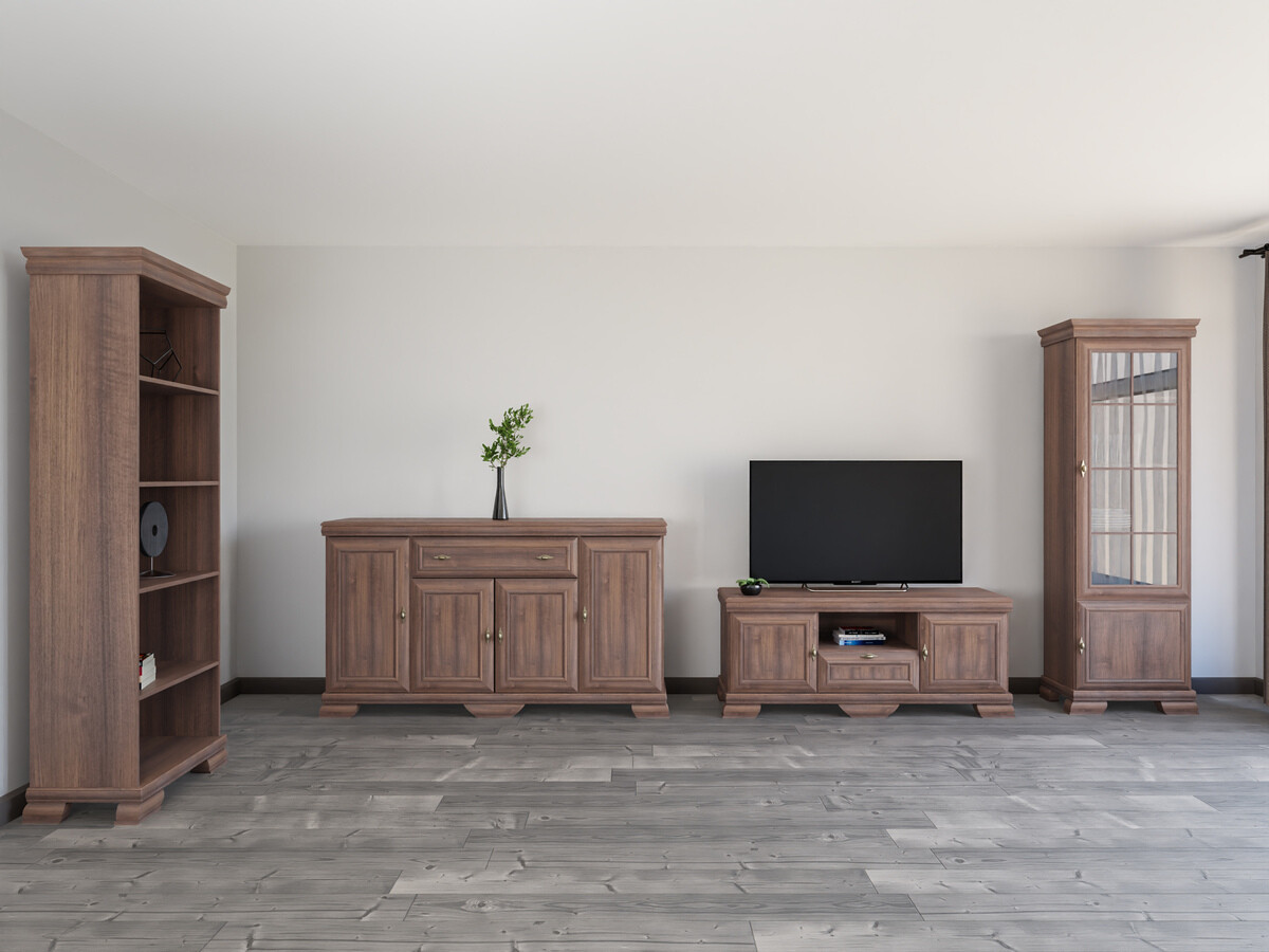 Komplet za dnevno sobo Salmeru 113 (Samoa King Oreh)