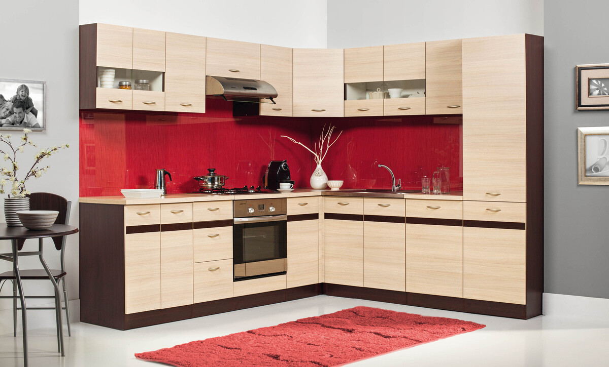 Modularna kotna omarica Eli Light 108