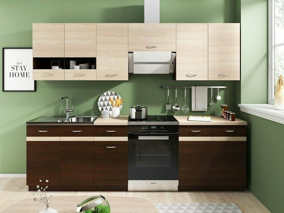 Modularni kuhinjski komplet Eli Dark 113