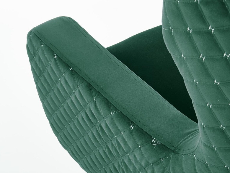 Fotelj Houston 836 (Temno zelena + Črna)