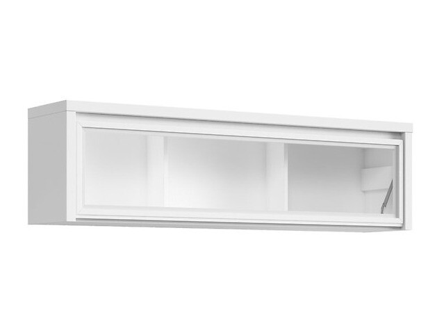 Stenska polica Nolroma 136 (Bela + Mat bela)