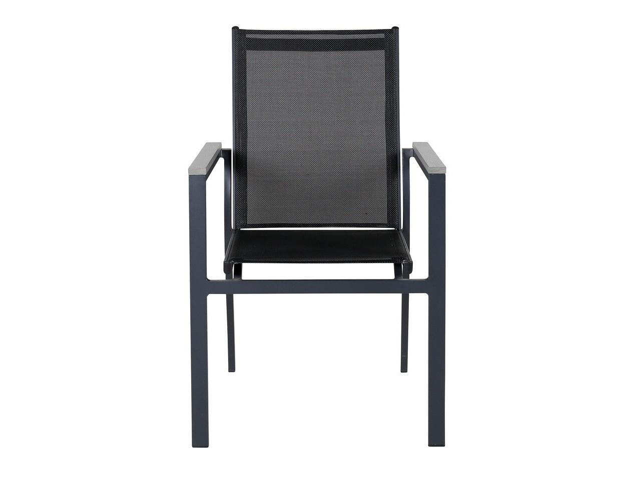 Vrtni stol Dallas 2775 (Črna + Siva)