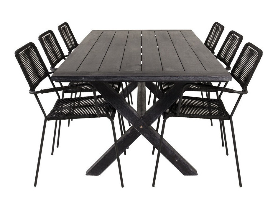 Komplet mize in stolov Dallas 2872