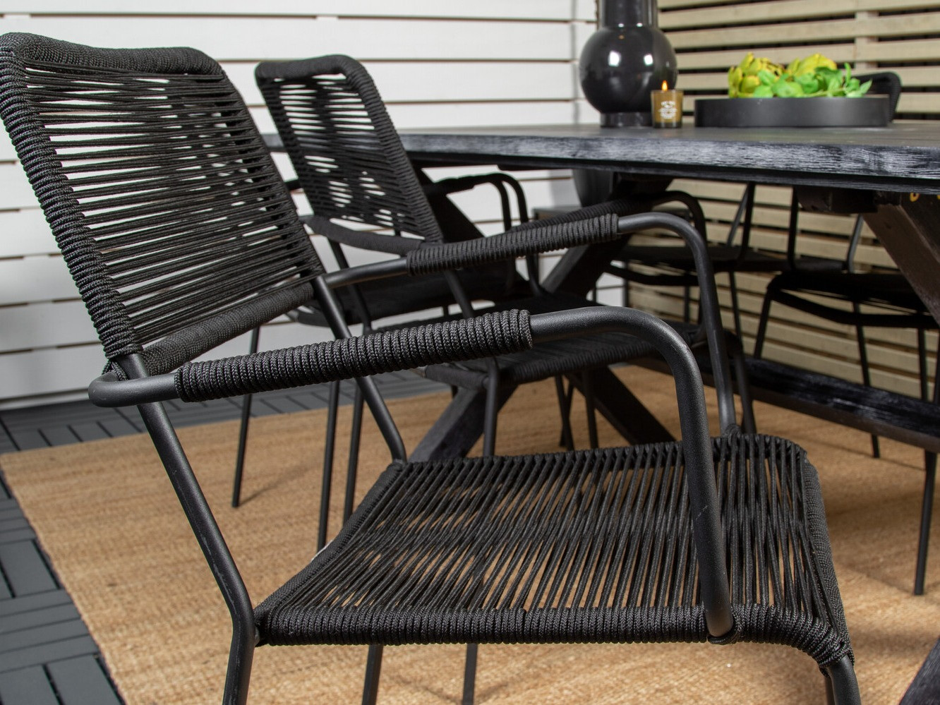 Komplet mize in stolov Dallas 2872