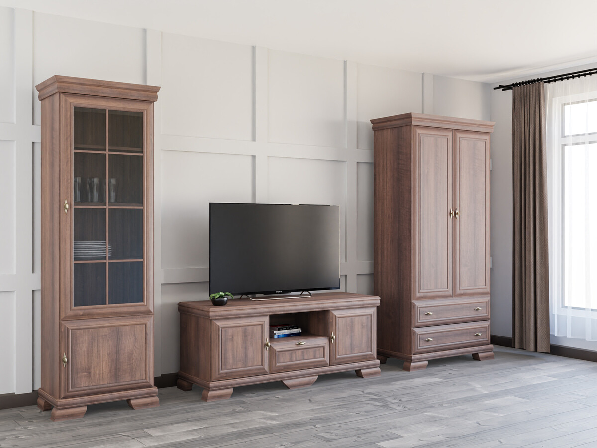 Komplet za dnevno sobo Salmeru 115 (Samoa King Oreh)