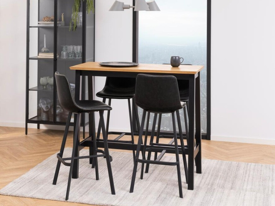 Barski stol Norsica 444 (Črna)