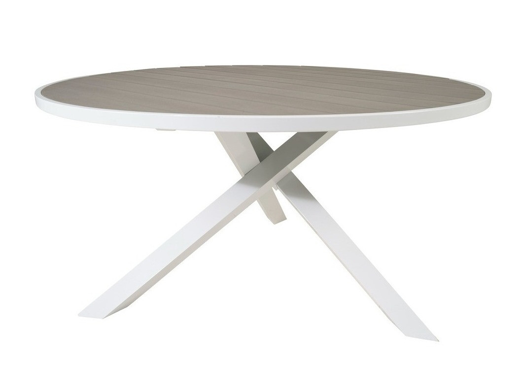 Vrtna miza Dallas 2153 (Siva + Bela)