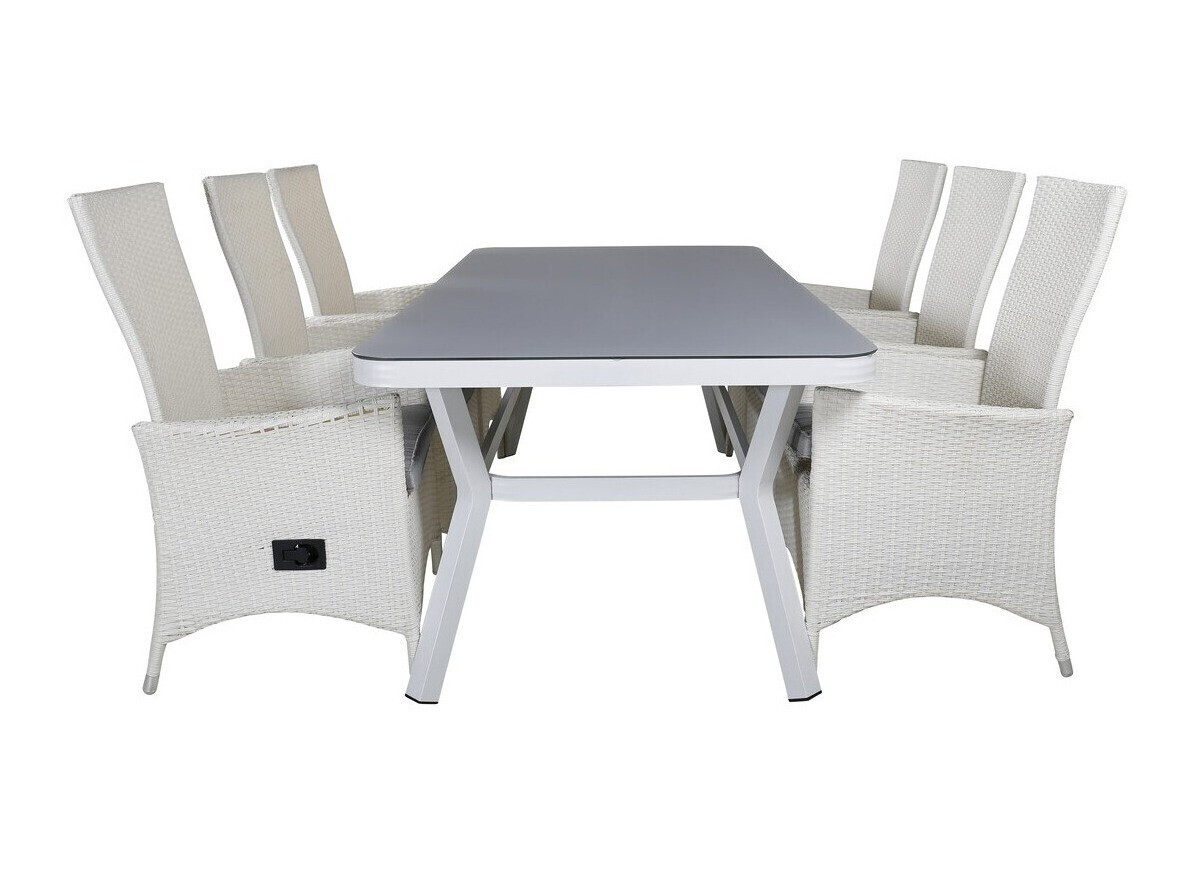 Komplet mize in stolov Dallas 2384