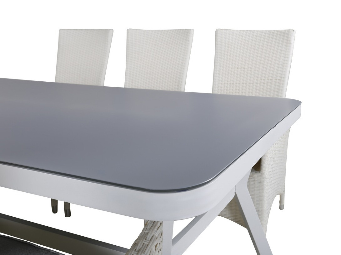 Komplet mize in stolov Dallas 2384