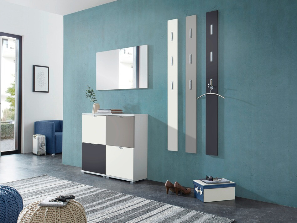 Obešalnik Sacramento 412 (Siva)