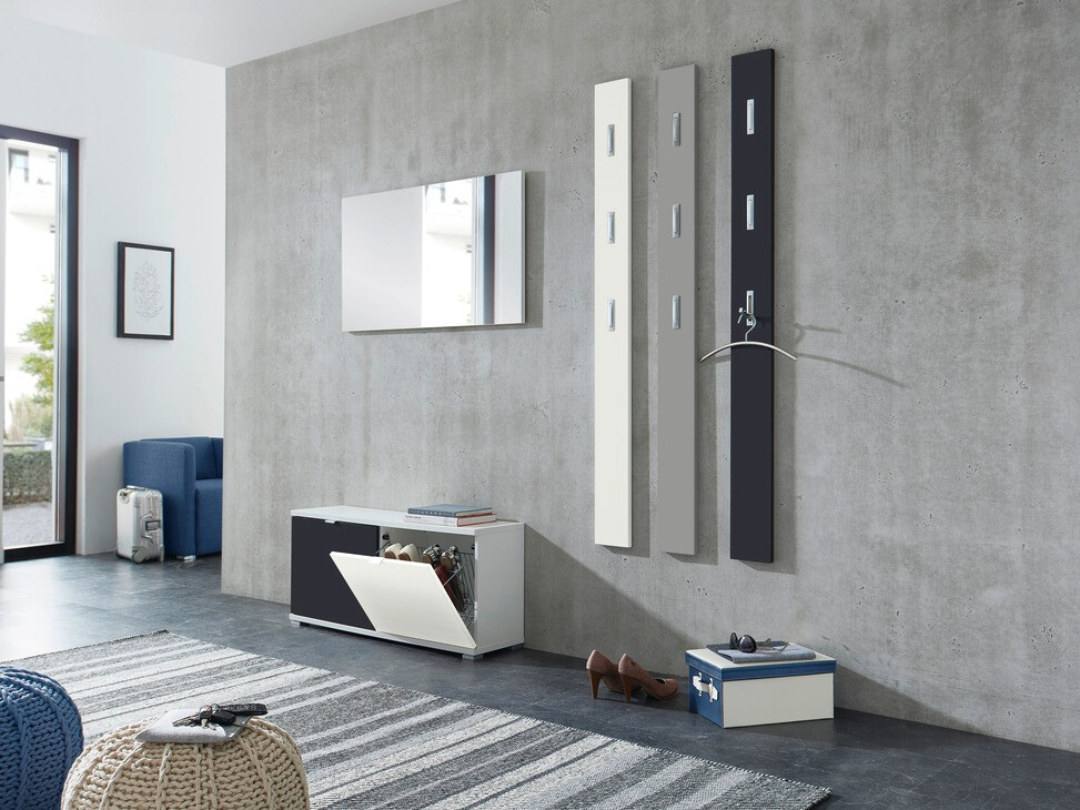 Obešalnik Sacramento 412 (Siva)